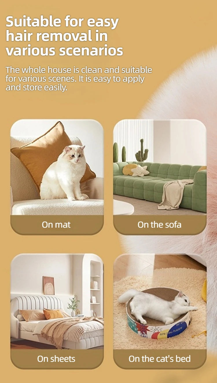Remove Pet Hair in Seconds - Reusable Fur Remover